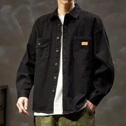 ６９９免運丷工裝襯衫男春秋季新款帥氣美式復古寬鬆外套男士休閒襯衣男性服飾個性男裝休閒服裝丷FD17290 歷史價格詳細信息