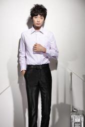 【91077】職業男女OFFICE ☆ STAR 休閒風直條長袖襯衫 紅/藍 歷史價格詳細信息