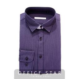 【96033】職業男女OFFICE ☆ STAR 經典直條紋修身窄版長袖襯衫 歷史價格詳細信息