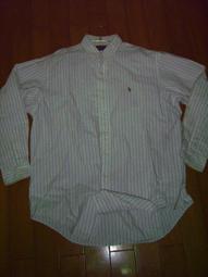 按件算喔！Ralph lauren 白 牛津 Yarmout 3成新 16.5~33.5  彩馬 歷史價格詳細信息