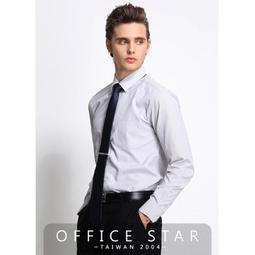 【96073】職業男女OFFICE ☆ STAR 藍條窄版長袖襯衫 XS-4L 歷史價格詳細信息