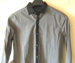 [服飾繪]NET時尚帥氣淺灰防皺全棉合身襯衫 歷史價格詳細信息