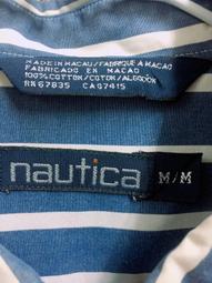 NAUTICA 細條紋TEE 藍色 歷史價格詳細信息