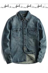 S美式復古水洗做舊設計感口袋工裝褲男堆疊感闊腿直筒牛仔褲情侶 歷史價格詳細信息