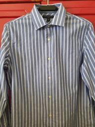 【BANANA REPUBLIC】紫藍色格紋休閒襯衫 M 歷史價格詳細信息