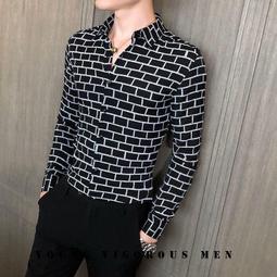 &Omega;衣枝獨袖&Omega;【111】新品英倫時尚個性修身火鳳凰印花長袖襯衫 歷史價格詳細信息