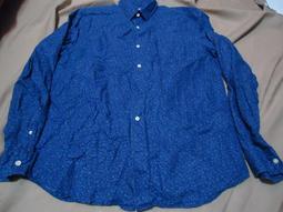 GAP長袖棉麻碎花襯衫 男生二手衣 M 歷史價格詳細信息