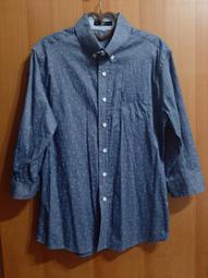 男生二手襯衫 灰藍色碎花 版型挺 休閒/正式皆可 價格比較,價格查詢,歷史價格詳細信息