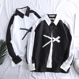 &Omega;衣枝獨袖&Omega; 小眾設計感春秋新款背帶拼接高級感休閒長袖襯衫 歷史價格詳細信息