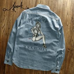 FRANK'S日牌直送-3色 加厚 印地安花紋 法蘭絨 花紋襯衫 民族風 磨毛 長袖襯衫 復古 中性 襯衫外套 歷史價格詳細信息