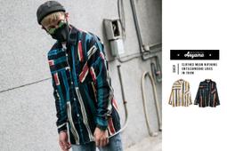 AOYAMA 雅痞 古巴領 抗皺面料 長袖襯衫【TH16187】寬鬆長袖 素面襯衫 搭配 韓國 青山 歷史價格詳細信息