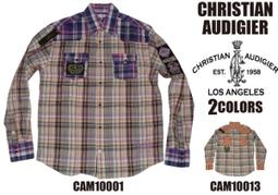 賠售L號現貨【美國Levis專賣】ED HARDY頂級CA設計師款 賽車 美式機車 精細刺繡 哈雷臂章黑色寶石釦長袖襯衫 歷史價格詳細信息