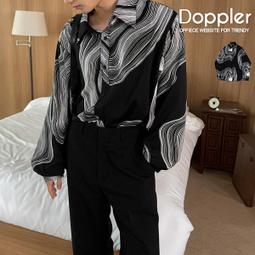 襯衫 花襯衫 長袖襯衫 韓版襯衫 顯瘦碎花緊身潮流設計感免燙帥氣印花 休閒襯衫 襯衫男 歷史價格詳細信息