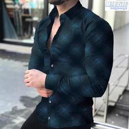 新款夏威夷襯衫3D數碼印花格子印花休閑寬松襯衫夏威夷男襯衫 歷史價格詳細信息