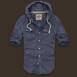 美國現貨《Hollister Co.》A&F 副牌 Orange County 男款 格紋長袖 連帽襯衫【M】 歷史價格詳細信息