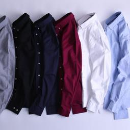 【100kg可穿】 純色立領男士襯衫 素色長袖襯衫 純棉舒適休閒襯衫 高品質工作立領長袖襯衫 大尺碼工作襯衫 男襯衣 歷史價格詳細信息