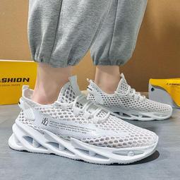 夏季透氣薄款網面鞋男士運動休閒鞋青潮流百搭老爹鞋 高品質男裝上衣長褲短褲套裝-正 歷史價格詳細信息