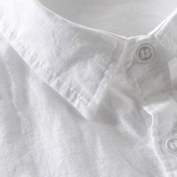 亞麻襯衫男短袖襯衣寬鬆大碼男裝中國風棉麻長袖男士休閒外套上衣 一級棒 歷史價格詳細信息