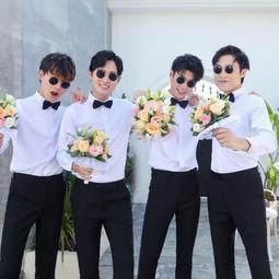 【襯衫】男襯衫長袖結婚商務韓版上衣親膚舒適簡約時尚內百搭免燙抗皺男裝 歷史價格詳細信息