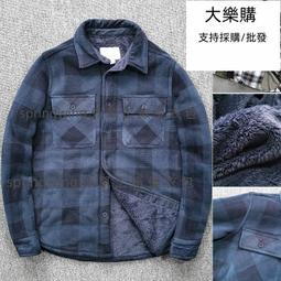 【springwing】歐美單秋冬季加厚羊羔絨保暖格子襯衫雙口袋男生上衣男襯衫工裝襯衫男生長袖襯衫男裝男上衣 價格比較,價格查詢,歷史價格詳細信息