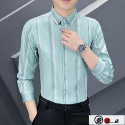 春秋季男士高檔長袖襯衫韓版潮流格子襯衣潮牌重磅寬松外套男裝天天精選 歷史價格詳細信息