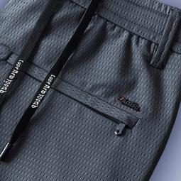 夏季網眼透氣空調褲男美式復古寬鬆工裝闊腿褲戶外直筒休閒長褲潮 歷史價格詳細信息