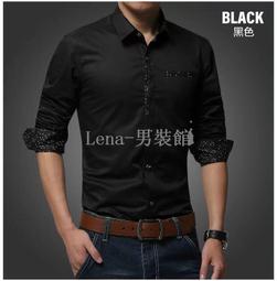 春秋新款男士長袖襯A羽毛印花字母A扣男士潮流長袖襯A  A 歷史價格詳細信息