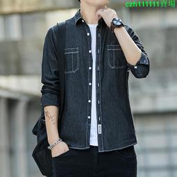 牛仔褲春季新款潮流帥氣直筒寬鬆美式街頭高街百搭黑色多口袋男潮 歷史價格詳細信息