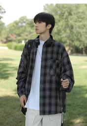 襯衫男 格子襯衫男 長袖襯衫 潮牌潮流 日系寬松 港風上衣服 百搭韓版 復古休閑襯衣 現貨免運 歷史價格詳細信息