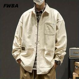 日系痞帥工裝外套 男士寬鬆情侶夾克 韓版學生休閒百搭外套 灰色外套 翻領外套    新-潮男服飾 歷史價格詳細信息