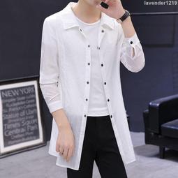 夏季男士防曬衣超薄款透氣防曬服潮流韓版帥氣冰絲輕薄防曬【超齡男裝】 歷史價格詳細信息