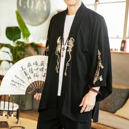 中山服 風漢服男古風男士仙氣原創情侶款古裝俠客書生青少年黑色服裝 歷史價格詳細信息
