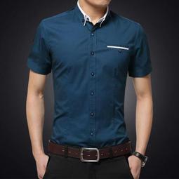 男士長袖襯衫 商務襯衣 撞色時尚職業上班襯衫 簡約百搭正裝內搭 寬鬆大尺碼上衣 修身韓版襯衫 現貨 男生衣著 歷史價格詳細信息