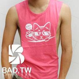 壞男愛世界《 BF限量款 - 合身超彈性挖背背心 (黃底咖啡邊) 》【S / M / L / XL 】(潮T、上衣、短袖、服飾) 歷史價格詳細信息