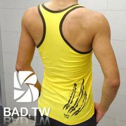 《台灣黑熊限量款 - 超舒適合身彈性挖背背心 (黃底咖啡邊) 》【S / M / L / XL 】 歷史價格詳細信息