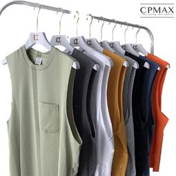 CPMAX 圓領坎肩口袋背心 韓版寬鬆口袋背心 無袖男背心 男打底衫 運動背心 無袖男T 男背心 打底衫【VE22】 歷史價格詳細信息