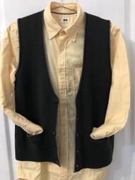 （良品衣店）復古文藝灰色滾邊針織背心  M號 價格比較,價格查詢,歷史價格詳細信息