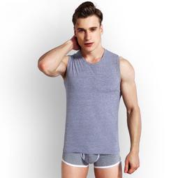 妙妙店鋪休閑純棉中老年短袖背心寬松汗衫老頭衫跨欄薄款t恤男式無袖背心 歷史價格詳細信息