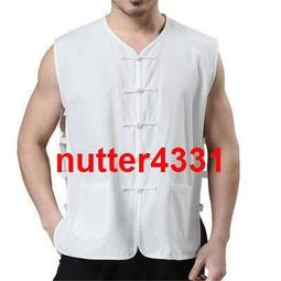 唐裝男中老年背心套裝夏季男裝爸爸裝老年人夏裝馬甲爺爺漢服衣服-毛毛男裝 歷史價格詳細信息