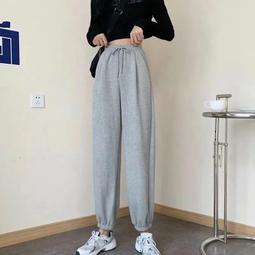 哈倫褲女春秋2023新款九分寬鬆顯瘦西裝女褲冬季黑色中年女士長褲 歷史價格詳細信息