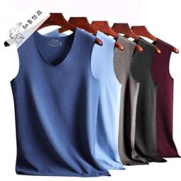 店長力薦好貨俞兆林雙面德絨無痕保暖背心男士加絨加厚自發熱內打底內穿秋冬 歷史價格詳細信息