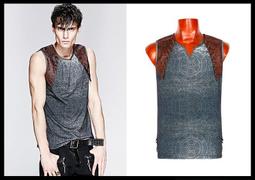 ＊mini PUNK LOLO＊ 龐克個性街頭-厄夜欉林狩魔獵人骷髏頭銀鏈皮質造型口罩(中性.MK005)PUNK 歷史價格詳細信息