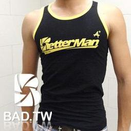 壞男愛世界《 BetterMan限量款 - 超舒適彈性合身背心 (黃底咖啡邊) 》【S / M / L / XL / XXL】 歷史價格詳細信息