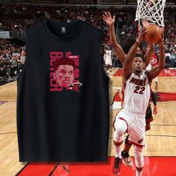 熱火巴特勒水洗做舊短袖男裝純棉T恤寬松大碼重磅男士港風美式夏n#男裝 歷史價格詳細信息