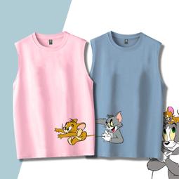 貓和老鼠T恤親子裝兒童裝純棉短袖男女學生衣寬松夏季卡通動漫#男裝 歷史價格詳細信息