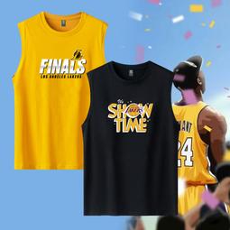 圓領無袖背心純棉運動科比詹姆斯庫里歐文進度條無袖T恤球衣大碼寬松半袖t恤衫 歷史價格詳細信息