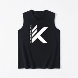 運動背心無袖克雷湯普森勇士隊11號湯神同款籃球運動背心T恤無袖短袖慵懶風衣 歷史價格詳細信息