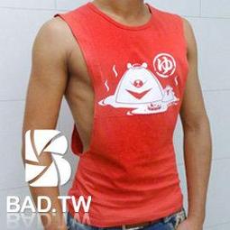 壞男Body Fit。《 熊掌限量款 - 時尚剪裁開衩運動背心 (性感桃紅) 》【S / M / L / XL / XXL】(潮T、短袖、服飾) 歷史價格詳細信息