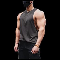 夏季新款健身背心男 圓領跑步訓練無袖背心 美式運動t恤上衣 潮流健身上衣T恤 休閒運動背心-毛毛男裝 歷史價格詳細信息