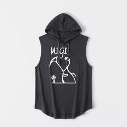 男士運動背心夏季連帽寬松籃球訓練服ins休閑無袖t恤坎肩馬甲潮12 無袖t恤男 坎肩背心男 純棉背心 大學T 運動-毛毛男裝 歷史價格詳細信息